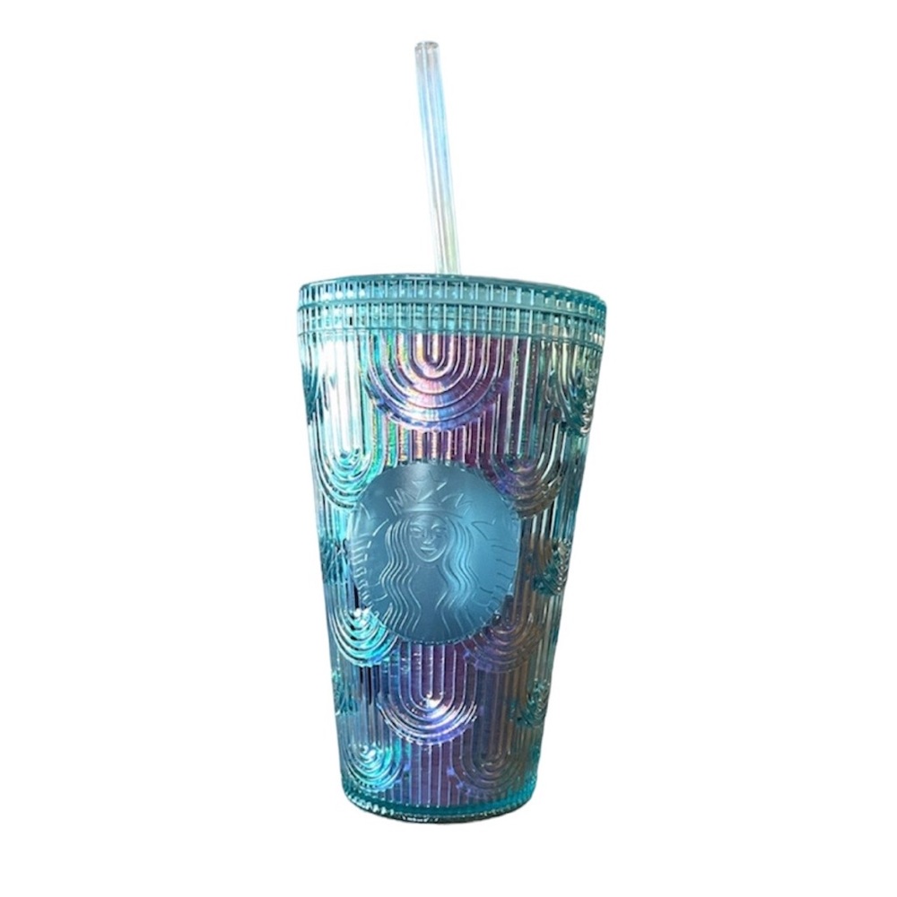 Starbucks blue/purple Iridescent 16oz tumbler
